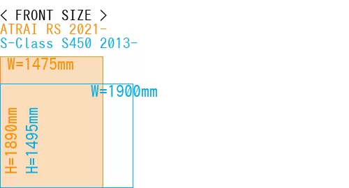 #ATRAI RS 2021- + S-Class S450 2013-